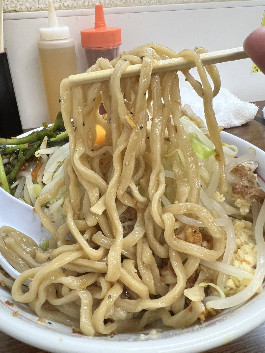 35_loves's tweet photo. 投稿忘れてた。
三田からの関内🍜
二日連チャン二郎最高でした。
今週は平太周とひば二郎かな https://t.co/Nuo3tOMxVP
