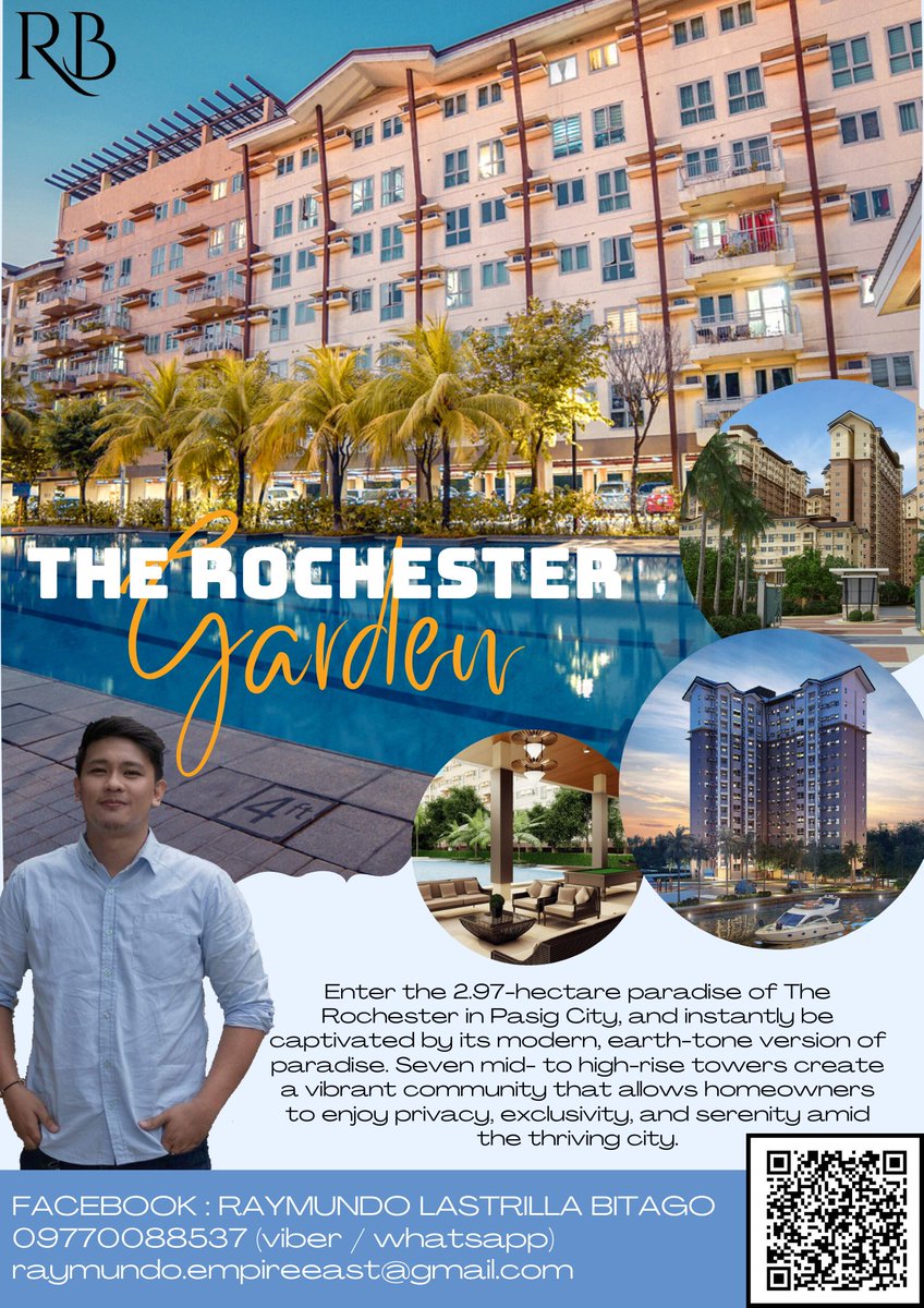 RaymundoBitago's tweet photo. RENT TO OWN CONDO NEAR BONIFACIO GLOBAL CITY (BGC)
25K MONTHLY / 2 BEDROOM UNIT

#BonifacioGlobalCity #Condominium #property https://t.co/buds1sS3wI