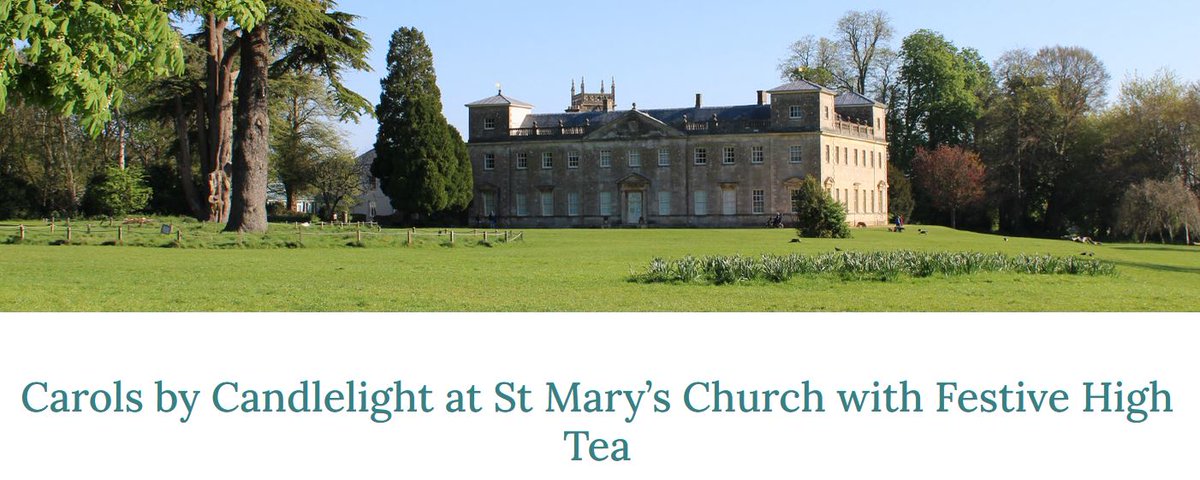 ✨Carols by Candlelight at St Mary’s Church with Festive High Tea on 5th &amp; 12th December 4pm-6pm✨ Mark the Hope, Joy, Peace &amp; Love of Advent this December at St Mary’s Church &amp; Lydiard Park Hotel✨Book here... lydiardpark.org.uk/event/carols-b…  <a href="/LydiardPark/">Lydiard Park</a>  <a href="/LydiardMuseum/">Lydiard House Museum</a>  <a href="/ElizStJohn/">Elizabeth St.John</a>