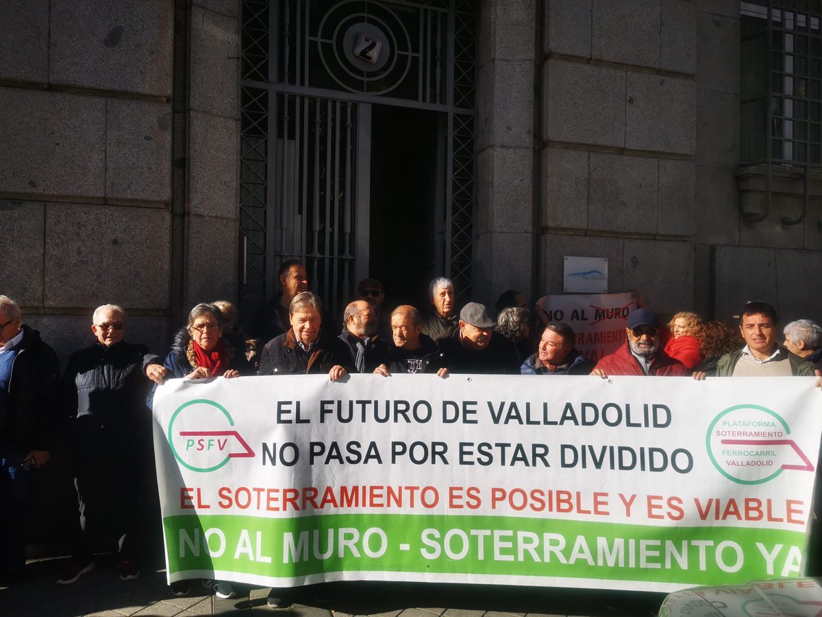 Plataforma Soterramiento Ferrocarril Valladolid tweet media