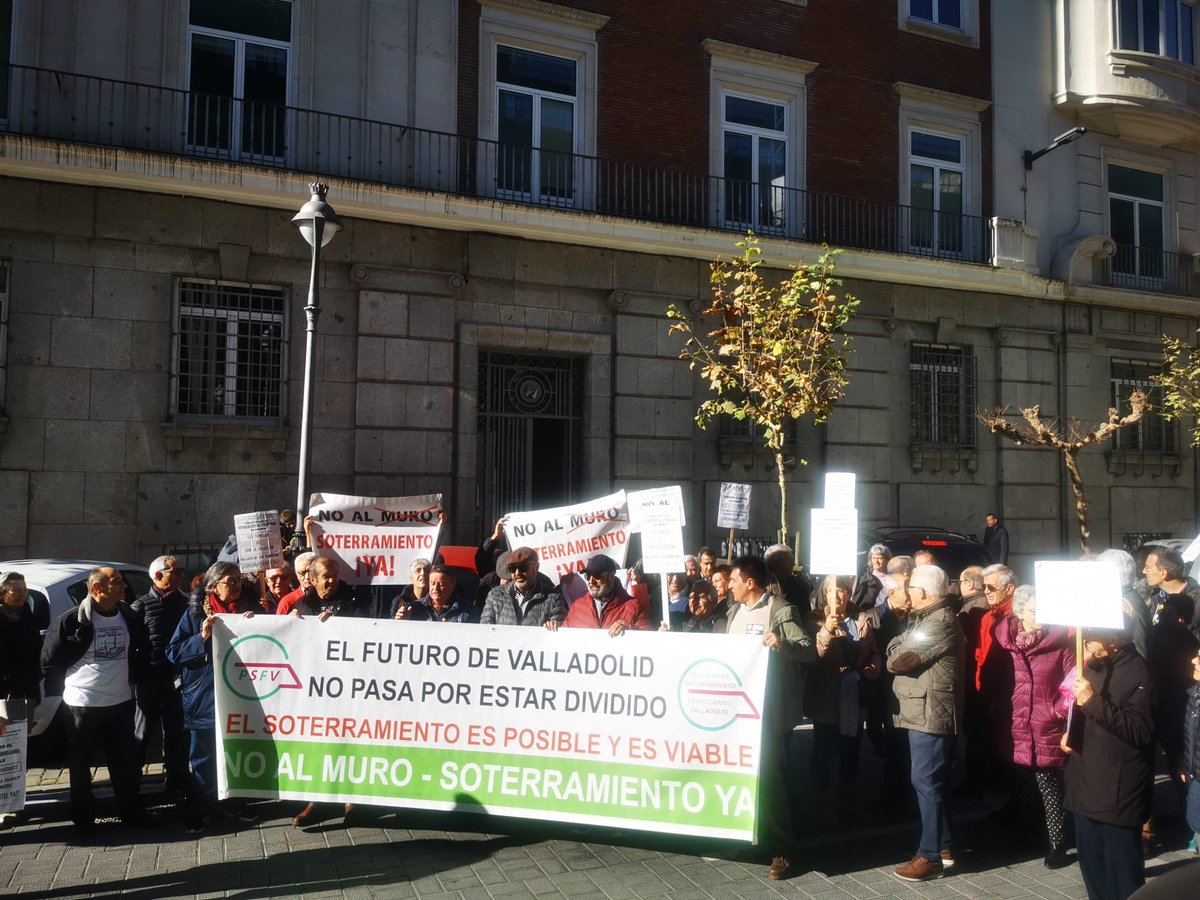 Plataforma Soterramiento Ferrocarril Valladolid tweet media