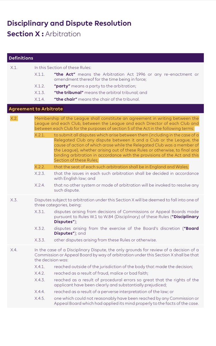 Little detail. Nobody is suing Everton - perhaps it’s semantics to some but all disputes will have to be dealt with by the Independent Commission or arbitration under the PL rules. That’s the agreement the clubs make in playing in the Premier League.