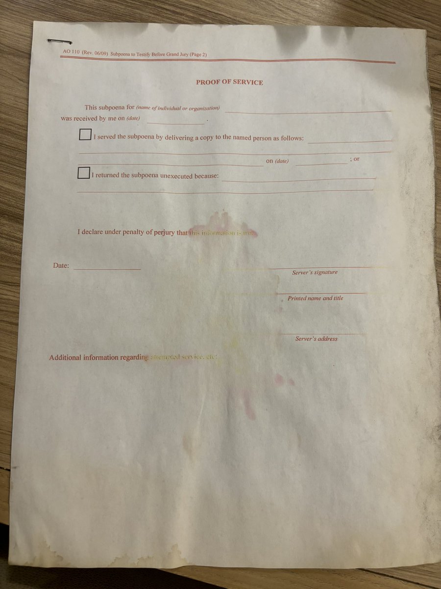 AllisonGuerrier's tweet photo. Remember that time @NewYorkFBI emailed me that GJ subpoena to be their witness against Kenny Kurson? BECAUSE I DO!!! And there’s a lot more to this. It was that grand jury which impoverished me. And all these later I STILL haven’t paid off THAT legal bill. #FuckFBI https://t.co/41zzVqAwvB