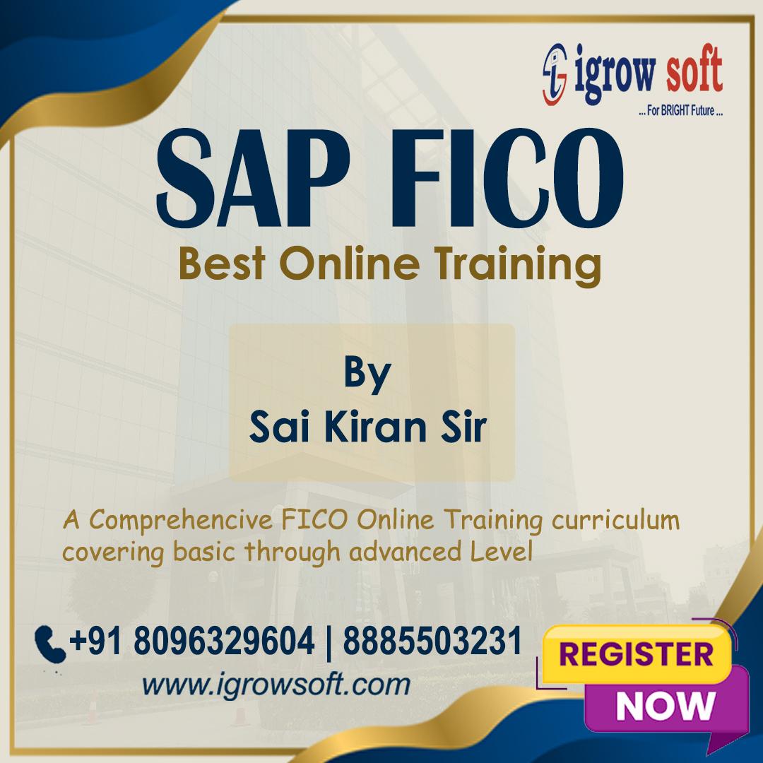 igrowsoftindia's tweet image. Top SAP FICO Online Training Institute in Ameerpet,Hyderabad
Visit:igrowsoft.com/sap-fico-train…
Call Us:+918885503231|8096329604
Email: igrowsoft.yours@gmail.com

#sapfico #sapficotraininginhyderabad
#sapficocourse #sapficocertifications