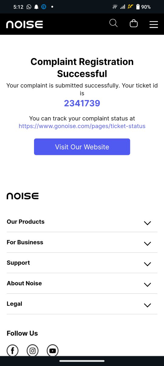 Ashu48922971's tweet photo. Is this your service? This is 3rd replacement for the same product, are you serious about your work? I just received a replacement today, this is really disgusting and this is totally harrasment, you are doing nothing @gonoise  @SupportNoise @itsgauravkhatri https://t.co/TrVuOqOaUg