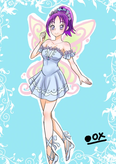 一日遅れだけど大人まいまいで誕生祝い絵v('∀`) #美翔舞生誕祭 #美翔舞生誕祭2023