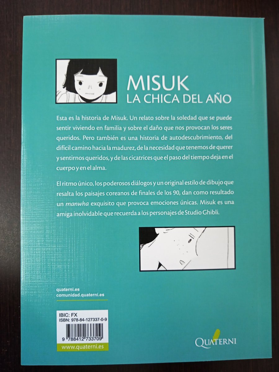 MakimonoComics's tweet photo. Ya en @MakimonoComics!!!
MISUK. La chica del año
@quaterni
¿Quieres descubrir nuestro primer manhwa?
Esta es la historia de #Misuk. Un relato sobre la soledad que se puede sentir viviendo en familia y sobre el daño que nos provocan los seres queridos.
#misuklachicadelaño https://t.co/lERBo8ZPXe
