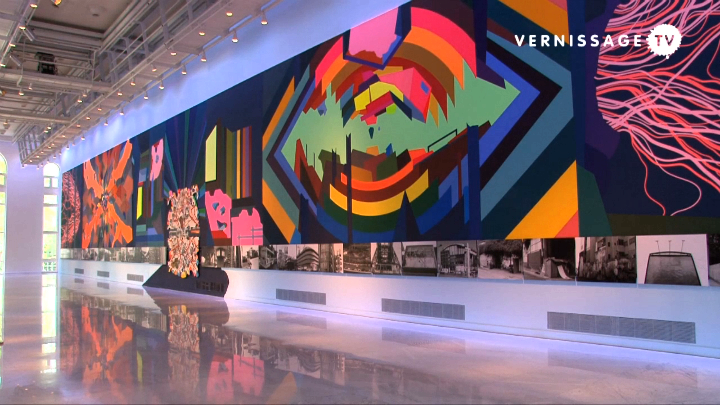 vernissagetv's tweet photo. From the VernissageTV Archive (2012): Franz Ackermann at Faena Arts Center, Buenos Aires: https://t.co/iloSCrfxTL #VTVFilmArchive #franzackermann https://t.co/jUN7V7TTUo