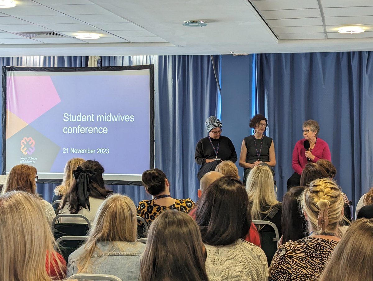 'Find your allies, find your own path. You have to be persistent if you believe in something and bring other people with you. That can mean being outside your comfort zone' @JakiLambert talks about her pathway through #midwifery #RCMstudentconf23 @RCM_SMF @MidwivesRCM #beyou