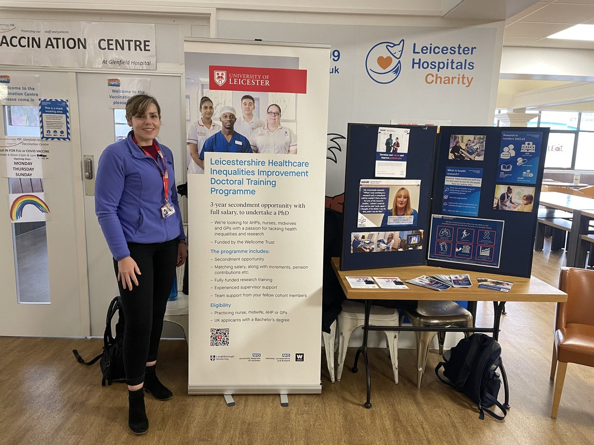 LHIIP (@lhiip_dtp) on Twitter photo We're here at Glenfield canteen this lunchtime - do come to see us if you're around to hear about opportunities to get involved in research including our programme! <a href="/LucyGardinerPT/">Lucy Gdnr (She/her)</a>
➡️ Applications for the 2024 cohort now open!! Do get in touch with any Qs le.ac.uk/study/research… We're here at Glenfield canteen this lunchtime - do come to see us if you're around to hear about opportunities to get involved in research including our programme! <a href="/LucyGardinerPT/">Lucy Gdnr (She/her)</a>
➡️ Applications for the 2024 cohort now open!! Do get in touch with any Qs le.ac.uk/study/research…