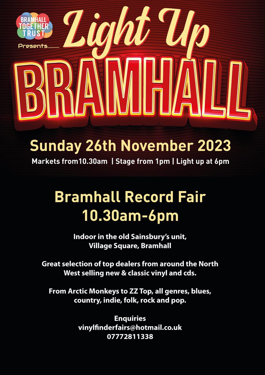 Bramhall Record Fair tweet media