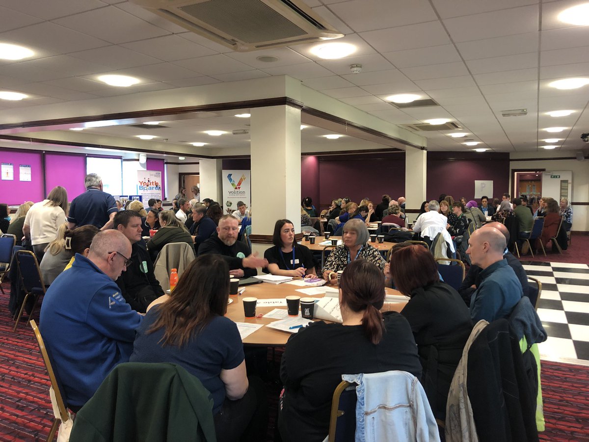 MyForumCentral's tweet photo. Conversations are underway! #TSLCH partnership event. How can we improve information sharing? How can we enable better partnership working? Acknowledge the system is complex, no ‘simple’ answers… but we are committed to the journey 💯 https://t.co/qilXkmKYFb