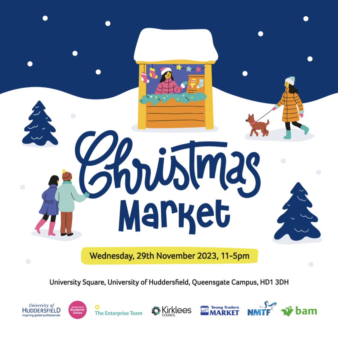 In Huddersfield next Wednesday? Get down to the Uni for this fabulous event.