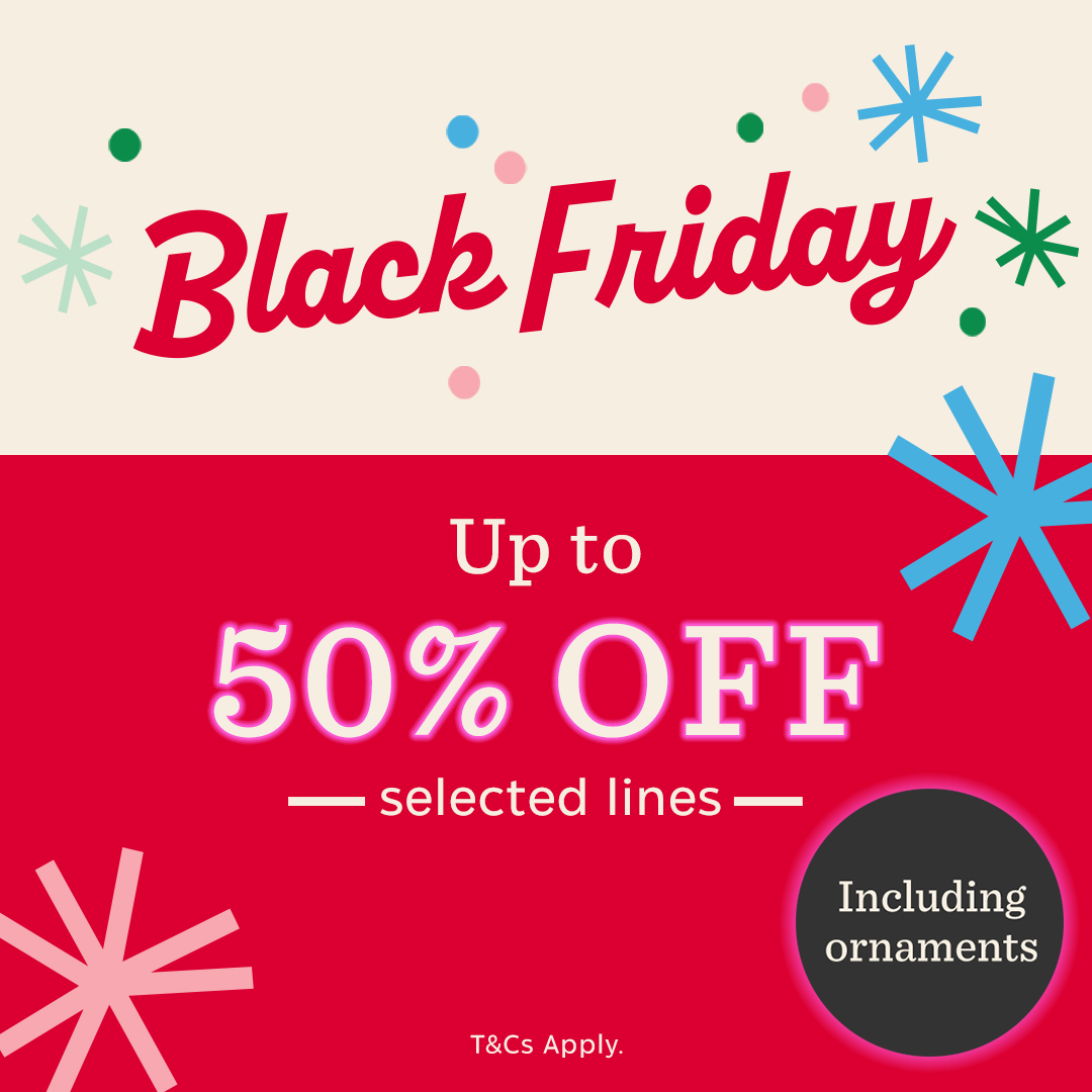 HallmarkUKI's tweet photo. Black Friday bargains are here! Don’t miss out on up to 50% Off selected lines🖤
Shop now - https://t.co/xQUbr7c76x
#BlackFriday #BlackFriday2023 https://t.co/09DAsu3uES
