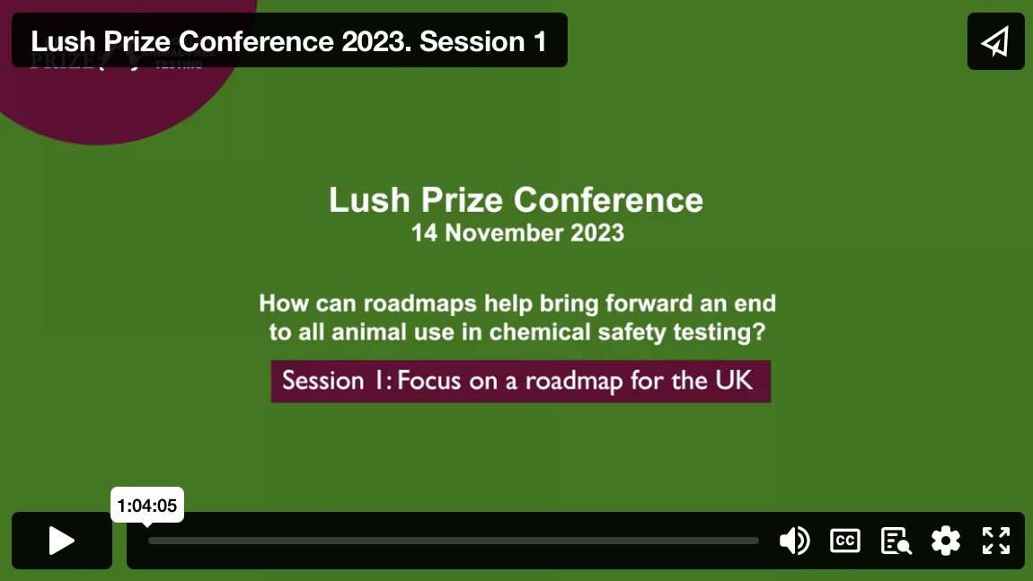 Lush_Prize's tweet photo. If you missed the Lush Prize Conference last week you can watch recordings of the sessions at https://t.co/tceqd1Vm7r https://t.co/3TsqDztcqw