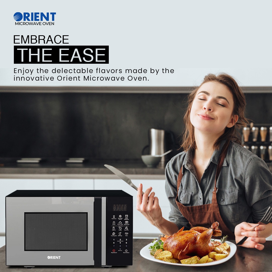 OrientPakistan's tweet photo. Ultimate cooking convenience with unique and technologically advanced Orient Microwave Ovens. 

Shop Now: https://t.co/A1mnjMtwDu

#Orient #Ease #GrilledChicken #MicrowaveOven #LivingInnovation https://t.co/XHV35WrU53