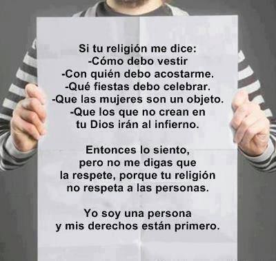 Compartir ideas nos enriquece y  hace avanzar, utilizadas para dividir y provocar enfrentamientos, no conduce a nada positivo.