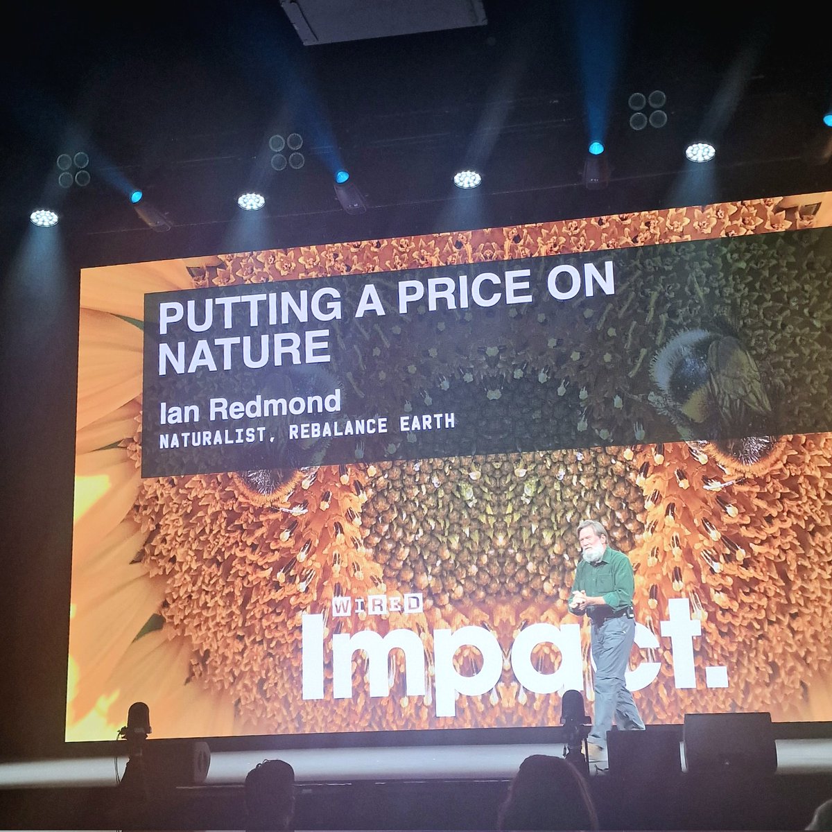 SealCyprus's tweet photo. From Ian Redmond's speech we found out about #ECOFLI, the first not-for-profit streaming channel dedicated to saving animals and the planet. 
https://t.co/5Cv111kvTE
#sealcyprus at #WiredImpact
@wiredukevents https://t.co/u6jVjyxy38
