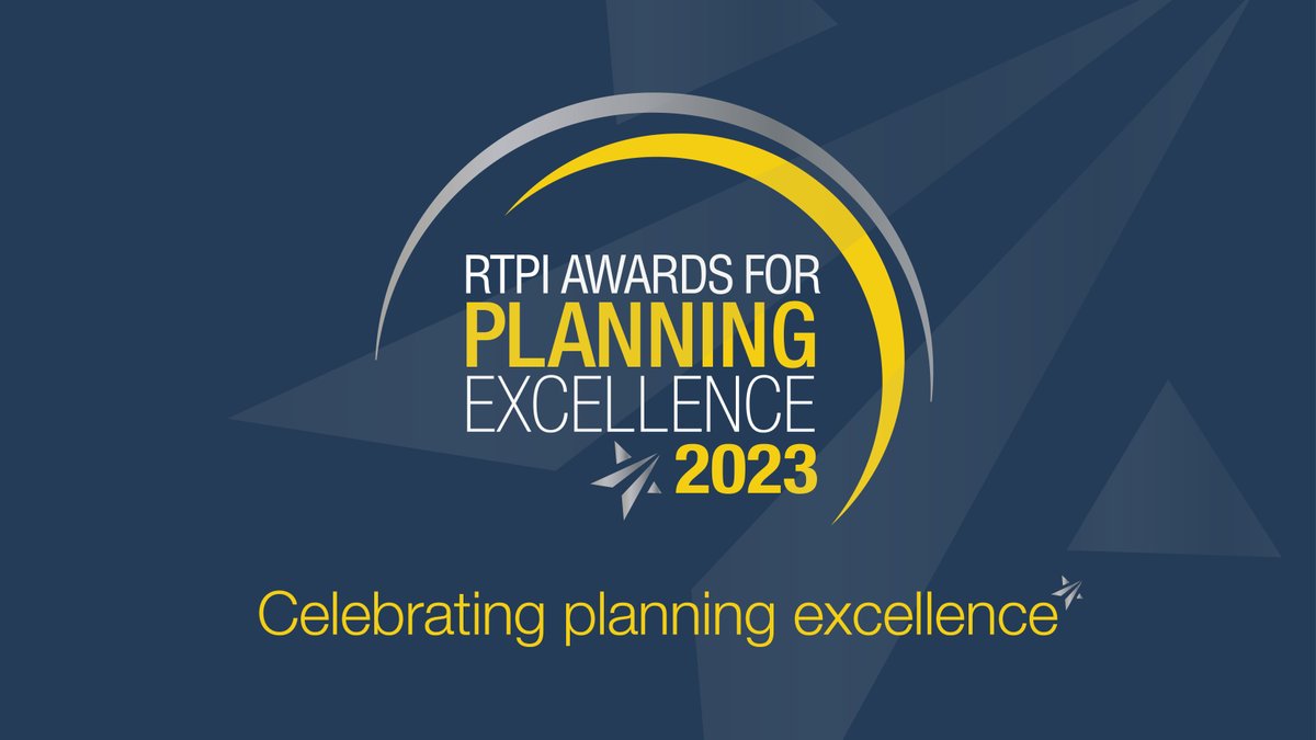 Good luck to all the finalists in tonight's RTPI Awards for Planning Excellence. It's a great achievement to make it this far, enjoy the celebrations 🥳

Follow the ceremony live on our feed from 8.45pm.

Don't forget to tag <a href="/rtpiplanners/">Royal Town Planning Institute</a> and use #RTPIAwards if you are attending.