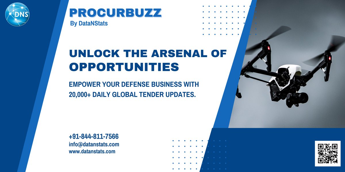 procurbuzz's tweet image. Revolutionizing defense procurement! Proud to unveil our Defense Tender Solution that daily captures tenders from 100+ countries. Stay ahead of global opportunities and enhance your strategic advantage.
#DefenseTender #startup #startupindia #defense #defenseindustry #tender
