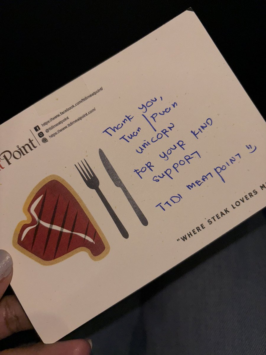 SabrinaShuhaim1's tweet image. TTDI Meat Point ni memang layak google review 14k, rating 4.9.

Order delivery pun siap tulis notes?? Spaghetti carbonara plain RM22 kuah banyak, portion banyak..rasa sama macam dine in!!