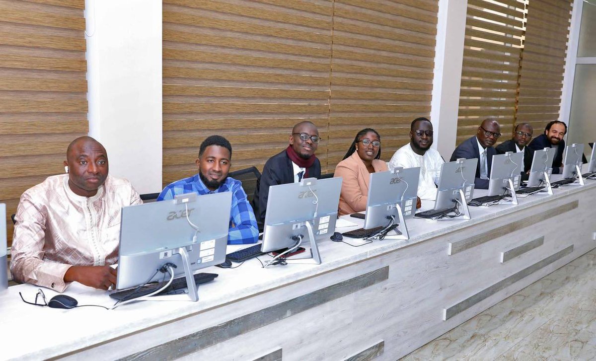 On November 17, 2023, a Gambian delegation visited RTCM. The delegation of the Republic of Gambia visited the Regional Training Center on Migration and became familiar with the conditions created at the Center. #SMS #StateMigrationService #RTCM