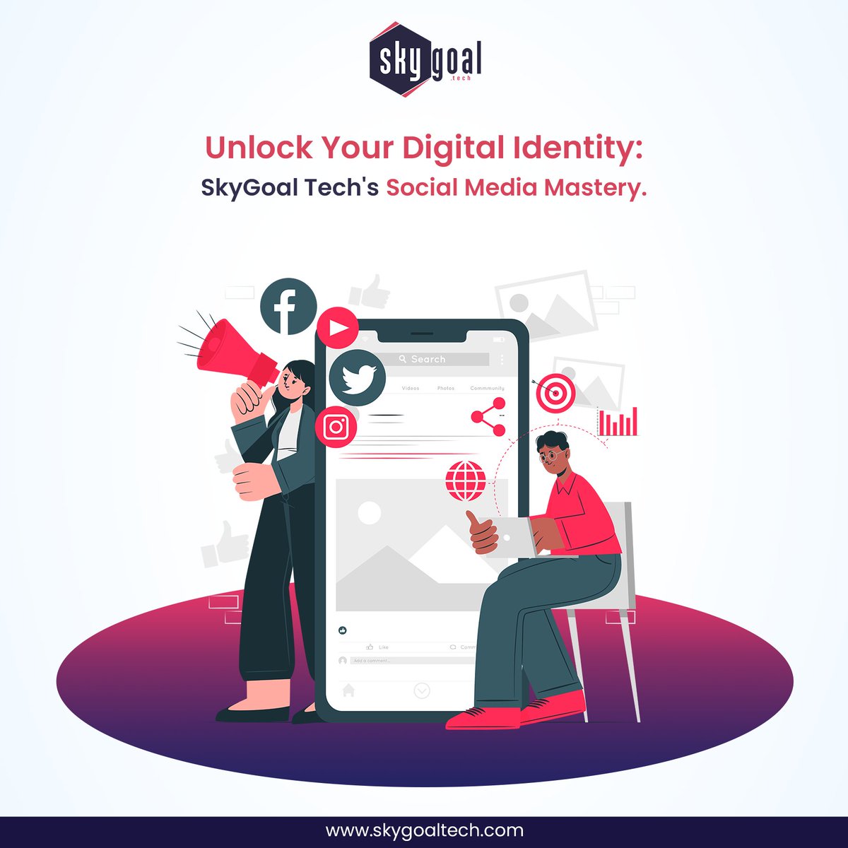 skygoaltech's tweet photo. Unlock Your Digital Identity: SkyGoal Tech's Social Media Mastery.
.
.
.
#DigitalIdentity #skygoaltech #socialmedia #socialmediatips #socialmediamanager https://t.co/m4C05xUp4P