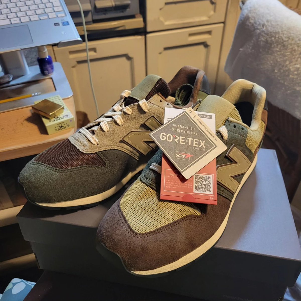 kusoyaro0812's tweet photo. いたわ〜い✨
#BEAMS #newbalance #cm996 #cm996xg2 #crazycolor #クレイジーカラー #wildthings #モンスターパーカー https://t.co/2WfkpcXDQ3