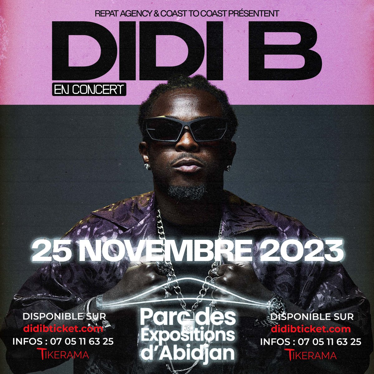 katiola_'s tweet image. En plus des places sponsorisées, c'est le black friday sur la billeterie de la prochaine date de DidiB. Affaire de sold-out là... fhum 🚶🏽‍♂️🚶🏽‍♂️🚶🏽‍♂️