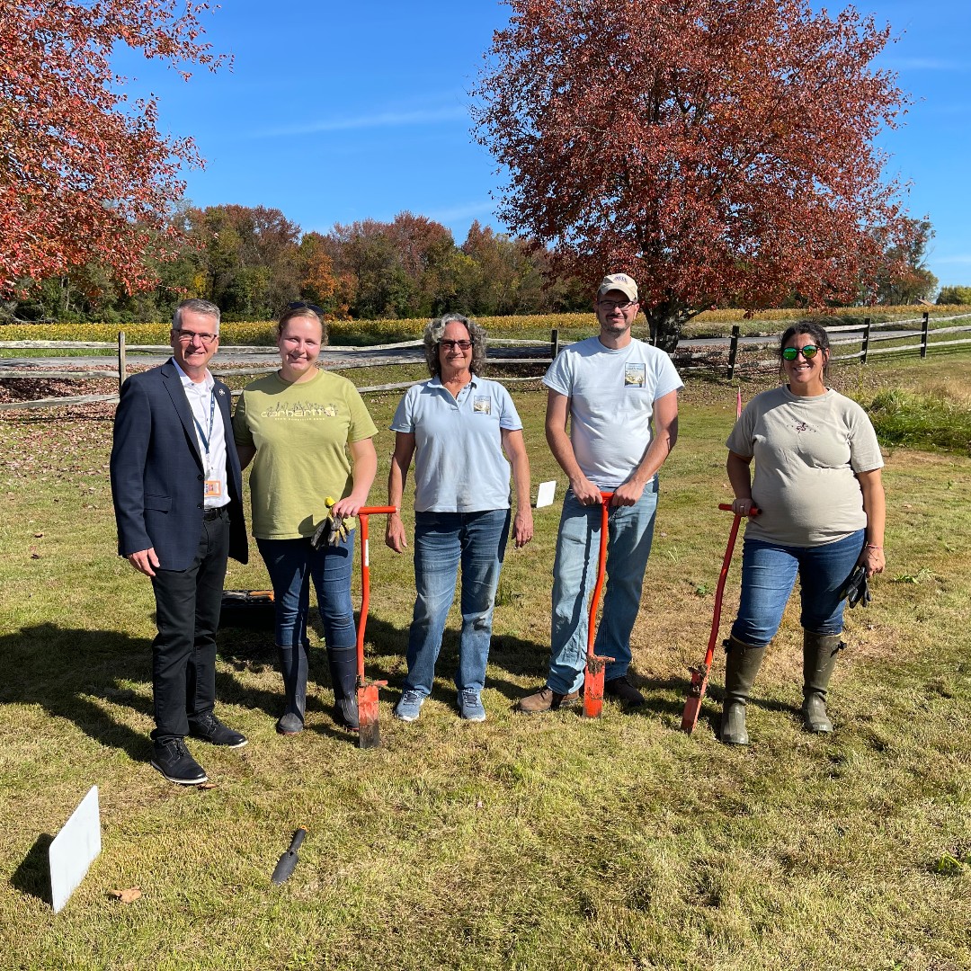 Members from the South Jersey Land &amp; Water Trust were back on campus recently to complete another Green Infrastructure Implementation Project! ✨ 

#ExpectationOfSuccess