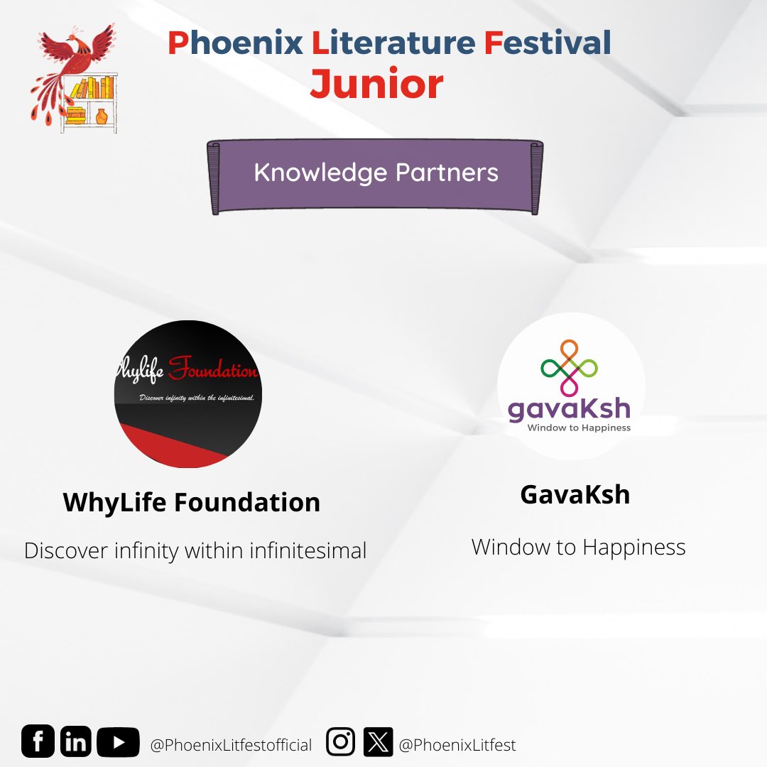 PhoenixLitfest's tweet photo. Our associate sponsors for upcoming LitFest Junior.

We are truly grateful for your support.

#litfest2023 #plftalks #plflitfestjunior #literaturefestival https://t.co/tpZKOLBIyC