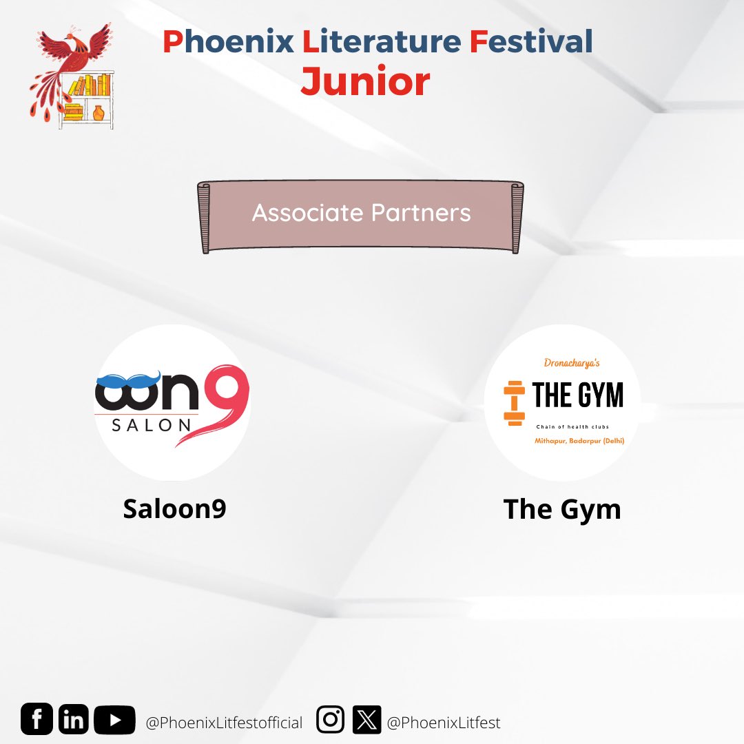PhoenixLitfest's tweet photo. Our associate sponsors for upcoming LitFest Junior.

We are truly grateful for your support.

#litfest2023 #plftalks #plflitfestjunior #literaturefestival https://t.co/tpZKOLBIyC