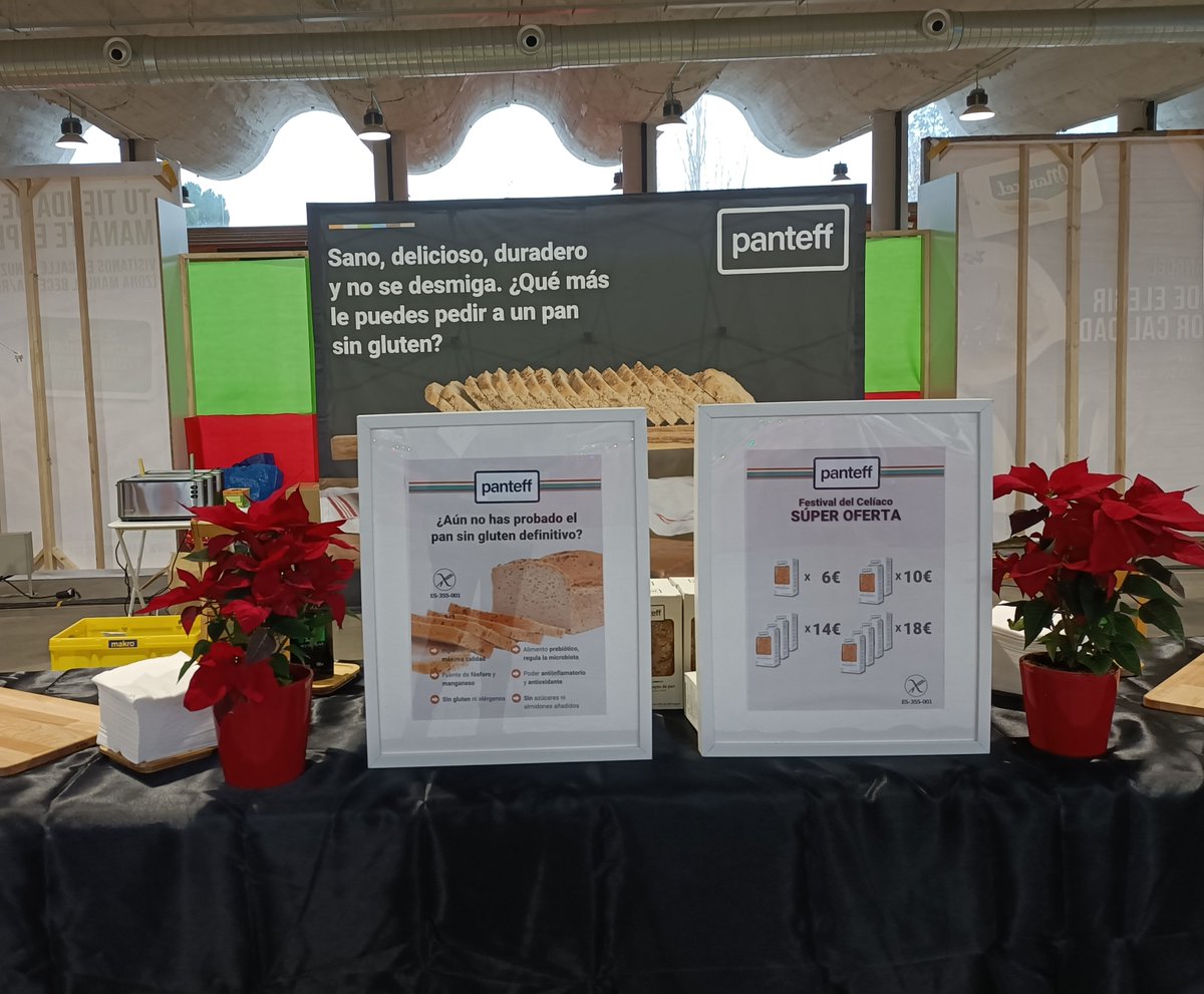 CeliacosMadrid's tweet photo. Es muy probable que el 2 de diciembre te vayas a casa habiendo comprado algún pan de #panteff
Este año, ¡vuelven al #39FestivalDelCelíaco!
🎪 39º Festival del Celíaco
📆 Sáb 2 de diciembre, 11:00-19:30h
📍 Pab. Convenciones Casa de Campo (Madrid)
https://t.co/pjCyJ2t7xP https://t.co/FWc02qJrD9