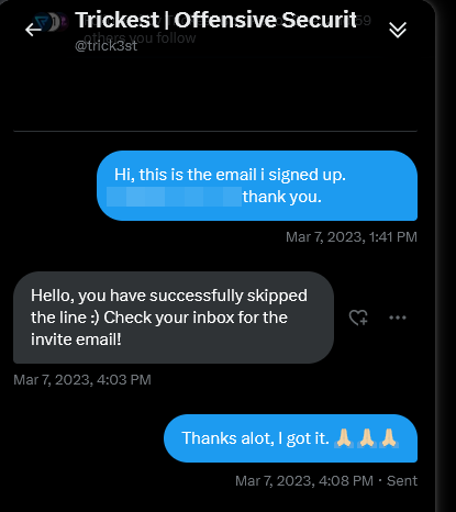 Love 🩷🩷 this tool. Thanks for the special invite <a href="/trick3st/">Trickest</a> :) #BugBounty #trickest
