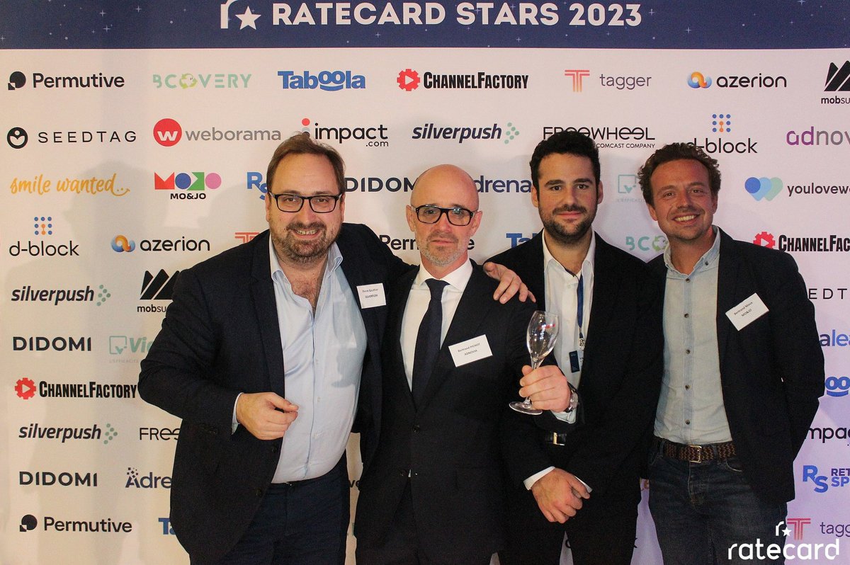 SilverPush's tweet photo. Silverpush was thrilled to participate in the recent @Ratecard_fr Stars 2023 event in Paris, where we had the opportunity to connect with great advertisers, media agencies and industry leaders. https://t.co/xA4Kqlh3bF