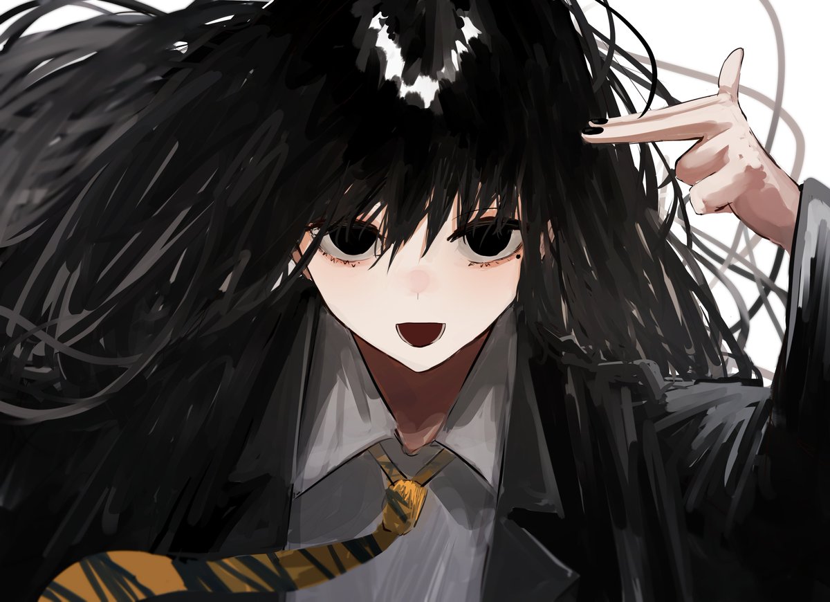pikuson_crazy's tweet photo. 黒目ちゃんを描き始めてから今日で一周年らしい。
めでたい... https://t.co/Kb7UQapAD1