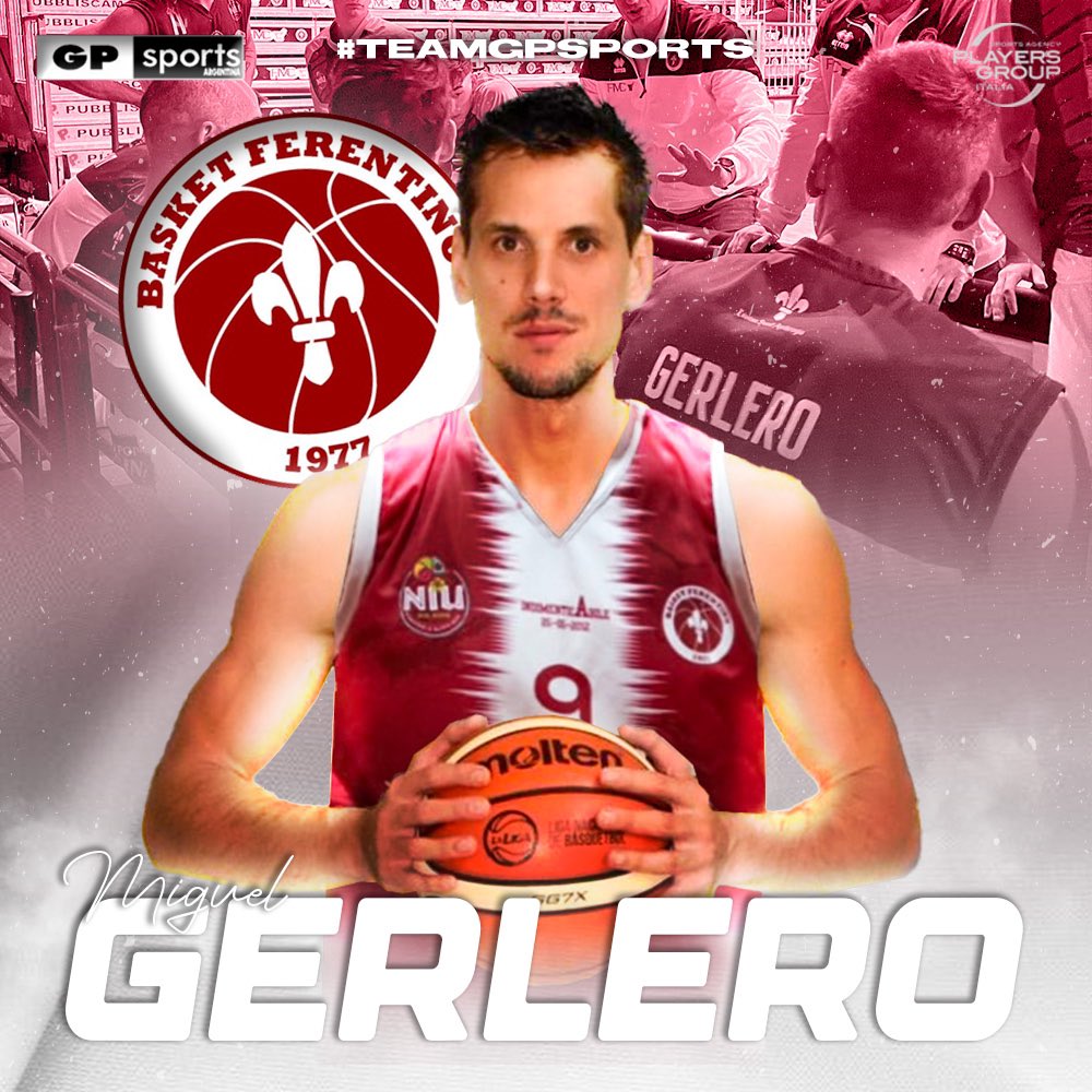 #MercadoDePases 🚨

Miguel Gerlero ( <a href="/m15gm/">Miguel Gerlero Sr</a> ) es el nuevo refuerzo de <a href="/BasketFerentino/">Basket Ferentino</a> de la Serie B de Italia.

Lo mejor en lo que viene Miguel!!🇮🇹🇮🇹
#TeamGPSports