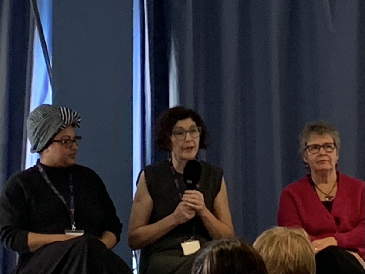“When in your career you reach a point or situation where you look around for a lighthouse, and you can’t see one. Then it’s you. It’s your turn to be the lighthouse and light the way for others.” <a href="/JakiLambert/">jaki lambert</a> on how she won’t be bound by glass ceilings #RCMStudentConf23