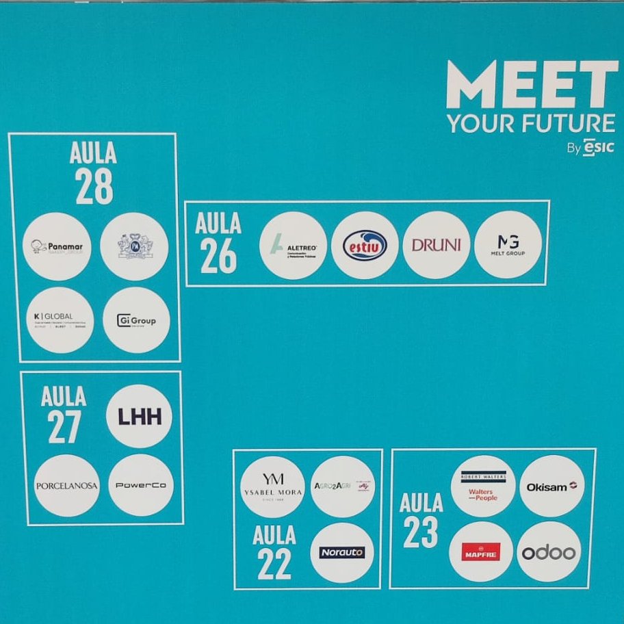 ALETREO (@aletreo) on Twitter photo Para #ALETREO siempre es un placer participar en eventos que impulsen el talento, como el #MeetYourFuture de <a href="/ESICValencia/">ESICValencia</a>.
¡Muchas gracias al talento emergente que se acercó e interesó por conocer nuestra agencia! 🙌🏼
#agenciacomunicación #agenciamarketing #socialmedia Para #ALETREO siempre es un placer participar en eventos que impulsen el talento, como el #MeetYourFuture de <a href="/ESICValencia/">ESICValencia</a>.
¡Muchas gracias al talento emergente que se acercó e interesó por conocer nuestra agencia! 🙌🏼
#agenciacomunicación #agenciamarketing #socialmedia
