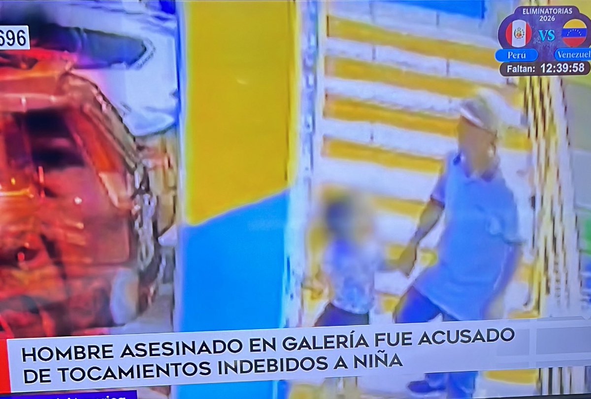 VeroLinaresC's tweet photo. Fermin Durán Ynga tenía orden de captura por secuestro desde el 16/9/23 pero seguía libre. Se llevó a una niña a las escaleras de cochera de galería, le bajó el calzón, cuidador de carros la salvó. Ayer volvió, familiar de la niña lo mató. ¿Ahora las autoridades si serán muy prolijas? @FiscaliaPeru @PoliciaPeru @Poder_Judicial_ miren lo que ocurre por la #Impunidad