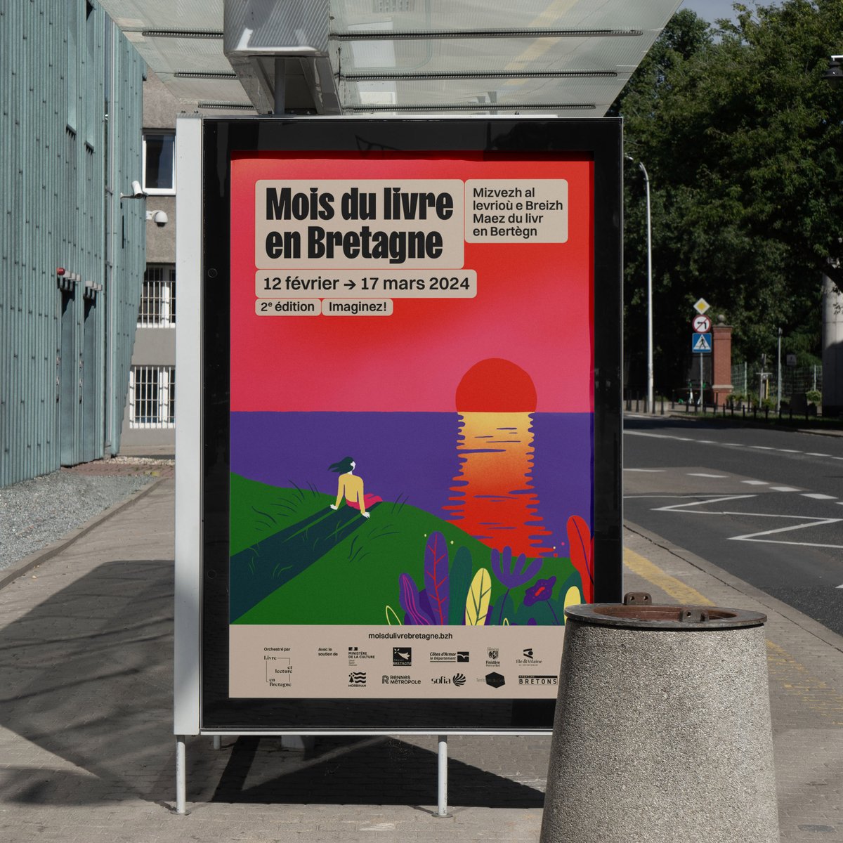 Un peu de couleur dans le gris de l'hiver ! 
Pollen Studio signe la nouvelle affiche du Mois du Livre en Bretagne 😎

#GraphicDesign #graphisme #illustration #couleur #dessin #handmade #livre #lecture #Bretagne