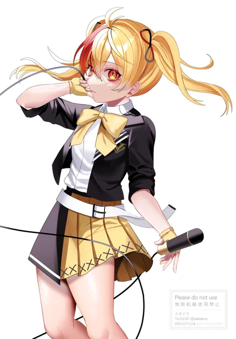 V立はためた学園所属、好奇こころさん  #Suki_cocoro の動画立ち絵描かせて頂きました!よろしくお願い致します