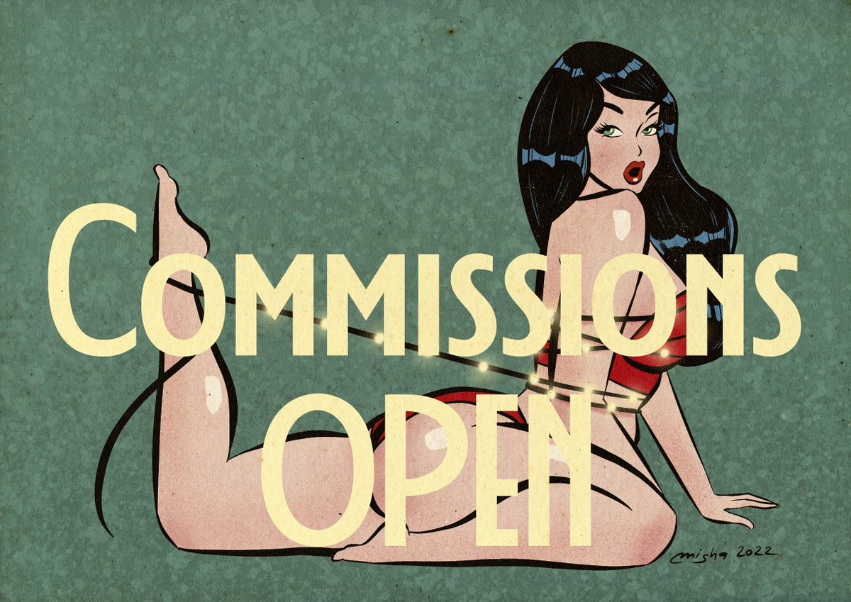 MishaPinupArt's tweet photo. "Christmas light" If you are ready for some custom art now is your time. DM me and we can create some Christmas magic 😁
. #pinupillustration #retroart #vintagestyle #pinup #vintagesleaze #illustration #clipstudiopaint #christmas #christmaslights #ladyindistress https://t.co/pWpzUKlcqs