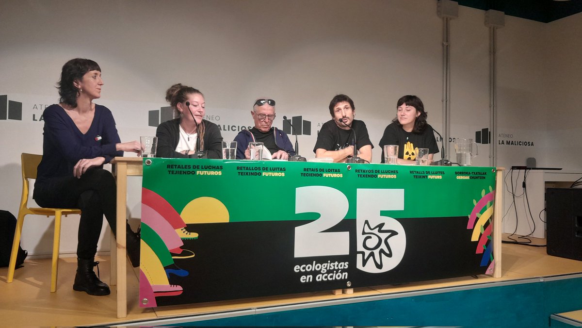 Felicidades <a href="/ecologistas/">Ecologistas en Acción</a>
Mucha emoción y orgullo andar juntas el camino de la justicia social y ambiental 💚