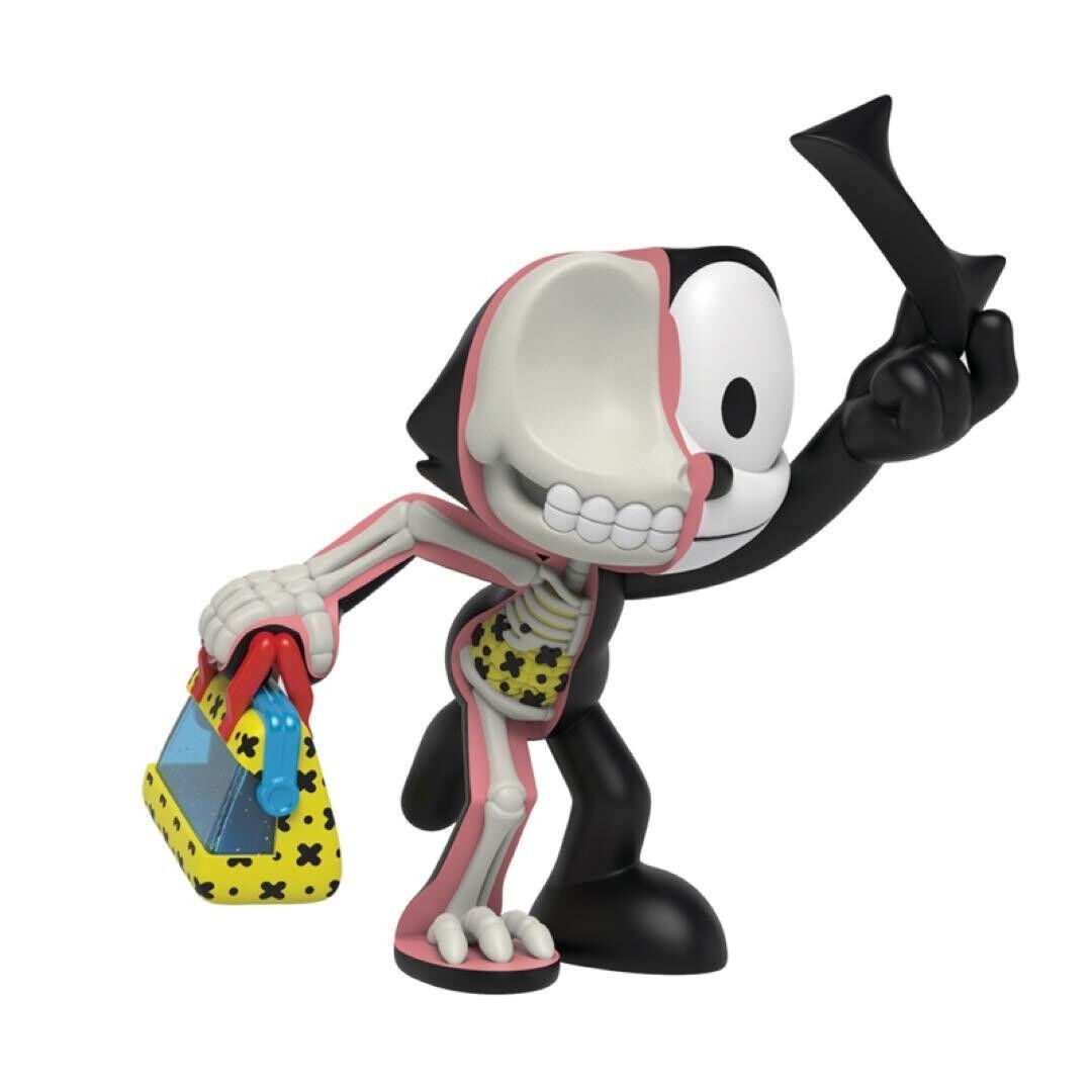 WeAreMinty's tweet photo. Meooooww 😸Felix The Cat (Pat Sullivan) XXRAY Plus by Jason Freeny is purrrring to be in your collection- check it out today! 

https://t.co/rrubOk5v8V

#Mintyfresh #DesignerToys #Designer #Collectible #MightyJaxx #Art #ArtToys #VinylToys #ArtToy #ToyArt #felixthecat #jasonfreeny https://t.co/OdjZEI9IIr
