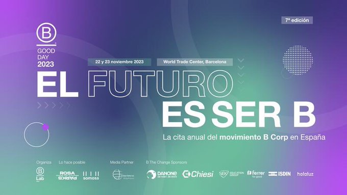 Join us on November 23 at #BGoodDay 🌍 Engage in a round table with experts like Dalia Silberstein, researcher and Impact Community Manager at #ECSI, delving into the transformative impact of investments for a fairer, sustainable economy.

🔗More info: bcorpspain.es/bgoodday#regis…