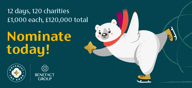 Benefact Group are giving 120 charities £1,000 each and you could help FoHL be in with a chance of winning.
To nominate us  just follow the link below and enter our registered charity number 1181829  and your details.

movementforgood.com/?utm_source=Em…