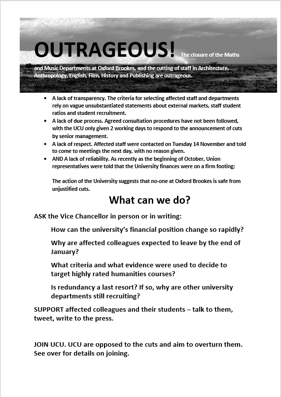 Oxford Brookes UCU (@brookesucu.bsky.social) tweet media