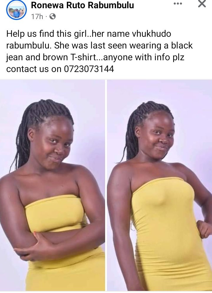 Please do share and help us find her 🙏