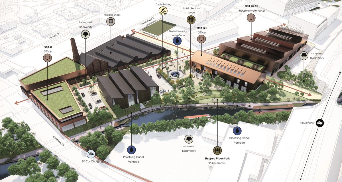 WolvesCouncil's tweet photo. 🏗️ Council Leader, Cllr Stephen Simkins, welcomes announcement Wolverhampton is to receive up to £20m Levelling Up funding to deliver phase one of ambitious Green Innovation Corridor. Initial phases focus on Springfield Innovation Hub @wlv_uni 
More 👉  https://t.co/JfSdVZMQM2 https://t.co/qgBt2TAi1g